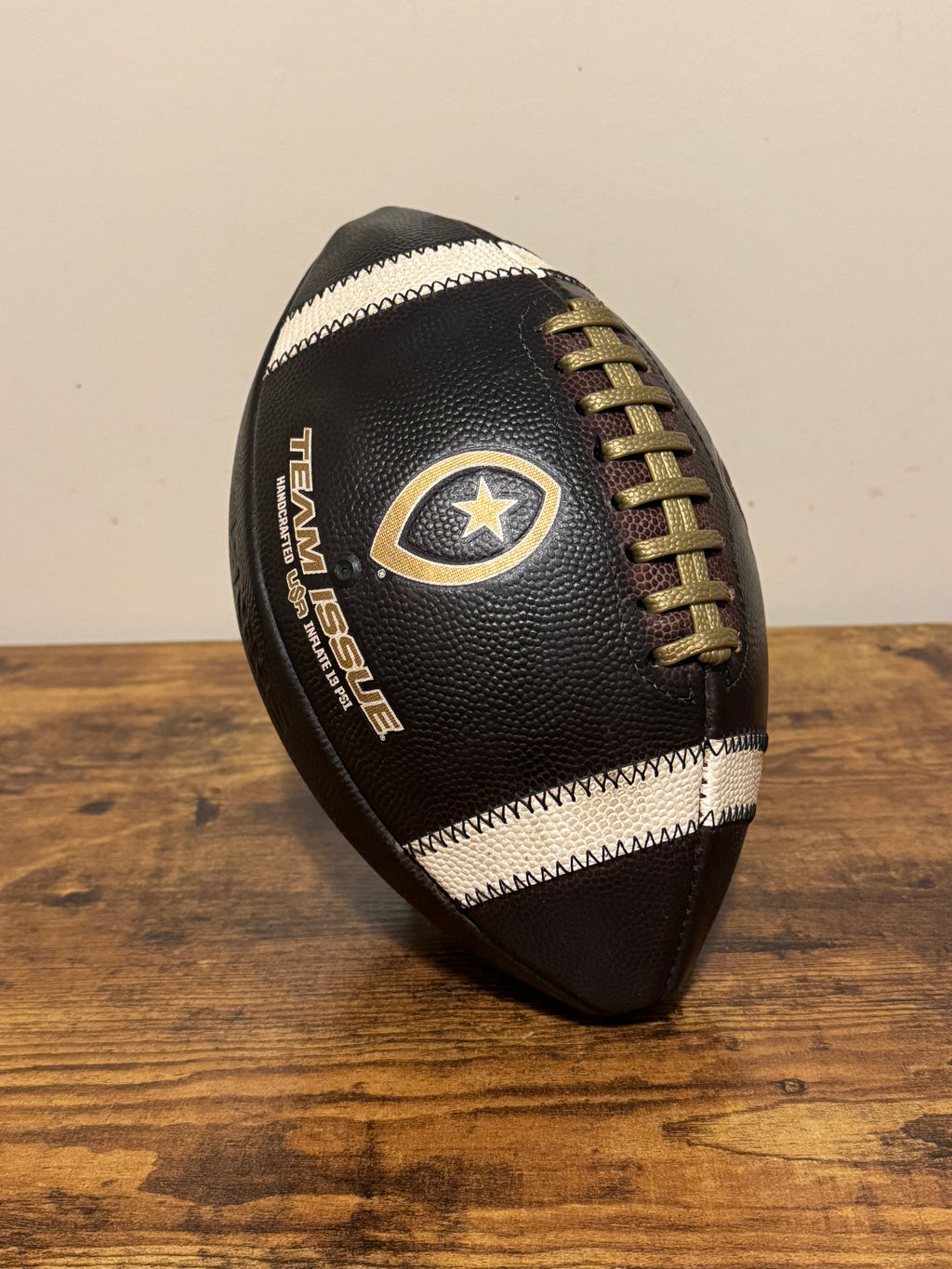 Team Issue Gamer Gold NFHS Fully Game Prepped/ Broken In/ Mudded and Tacked
