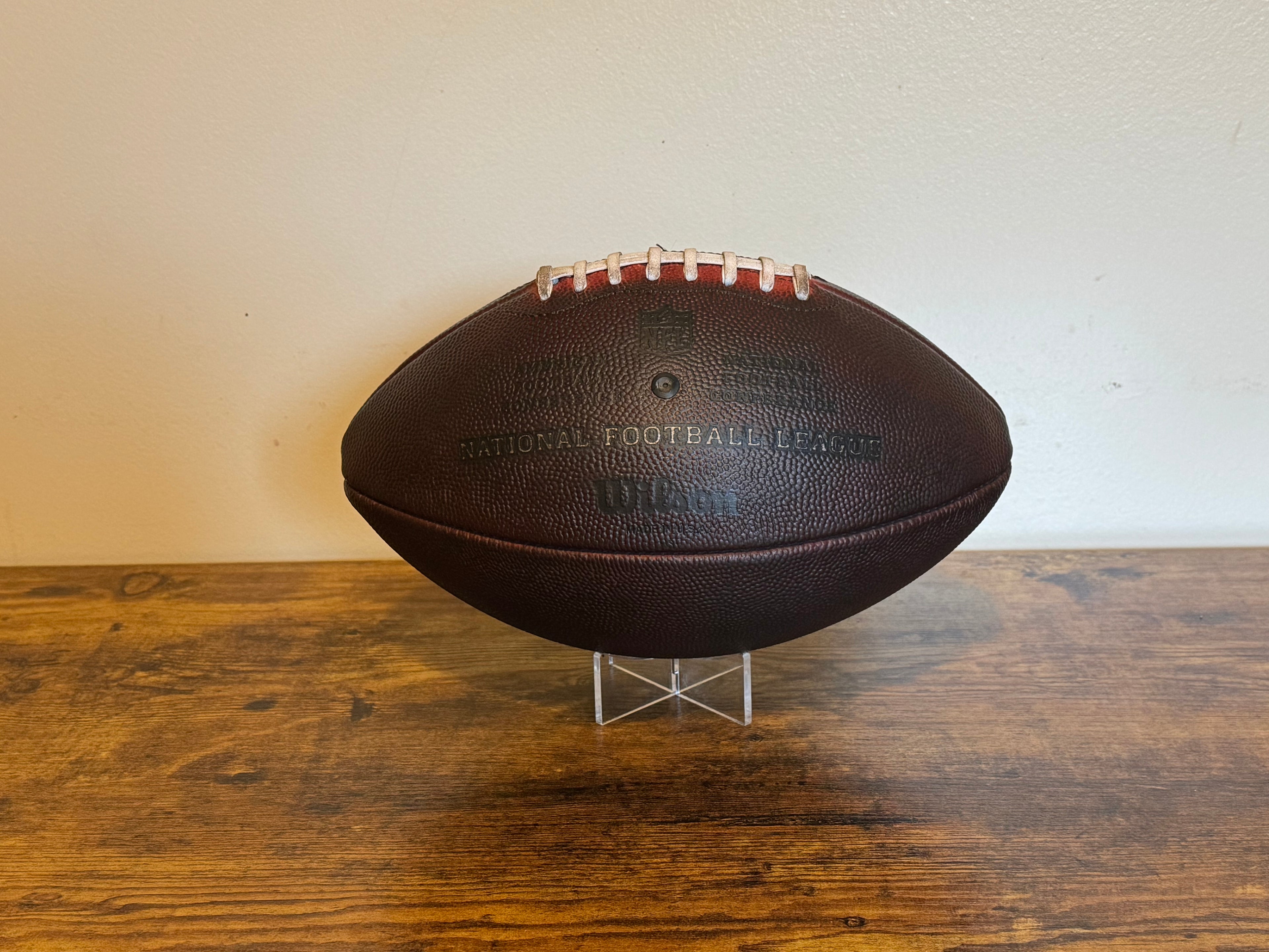 Wilson Official NFL The Duke Football Brand New Mudded And Tacked Prepped