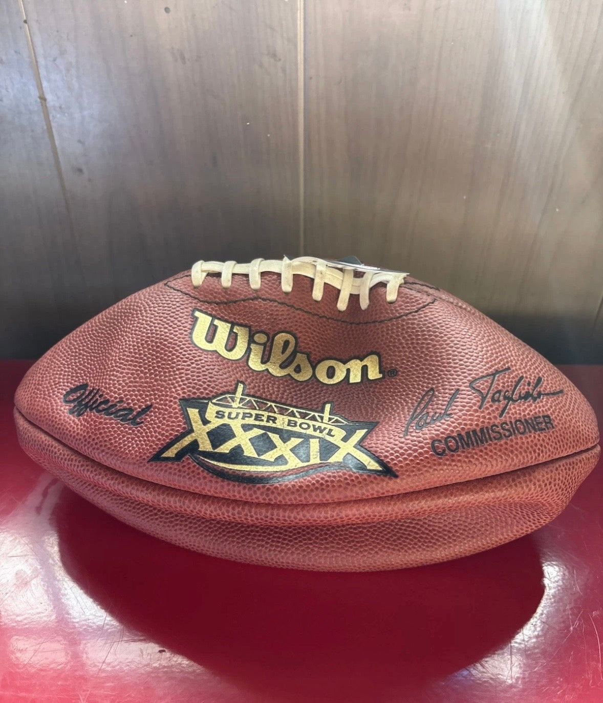 Wilson Official NFL Super Bowl XXXIX (39) Football (Conditioned)