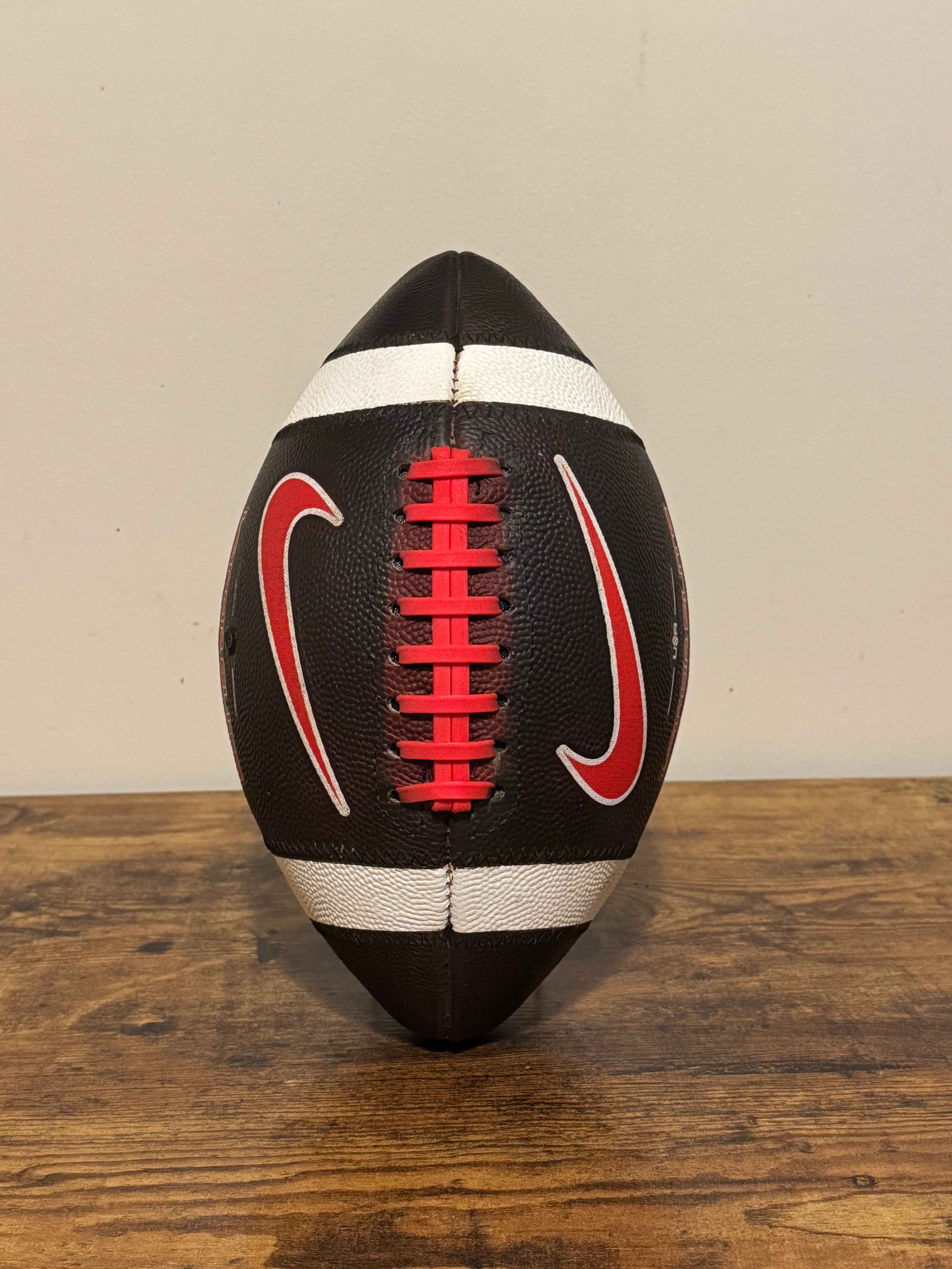 Nike Vapor Elite (Red) Leather Fully Game Prepped/ Broken In/ Mudded and Tacked