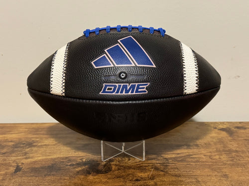 Adidas Dime NFHS/NCAA (Blue) Football Fully Game Prepped/ Broken In/ Mudded and Tacked