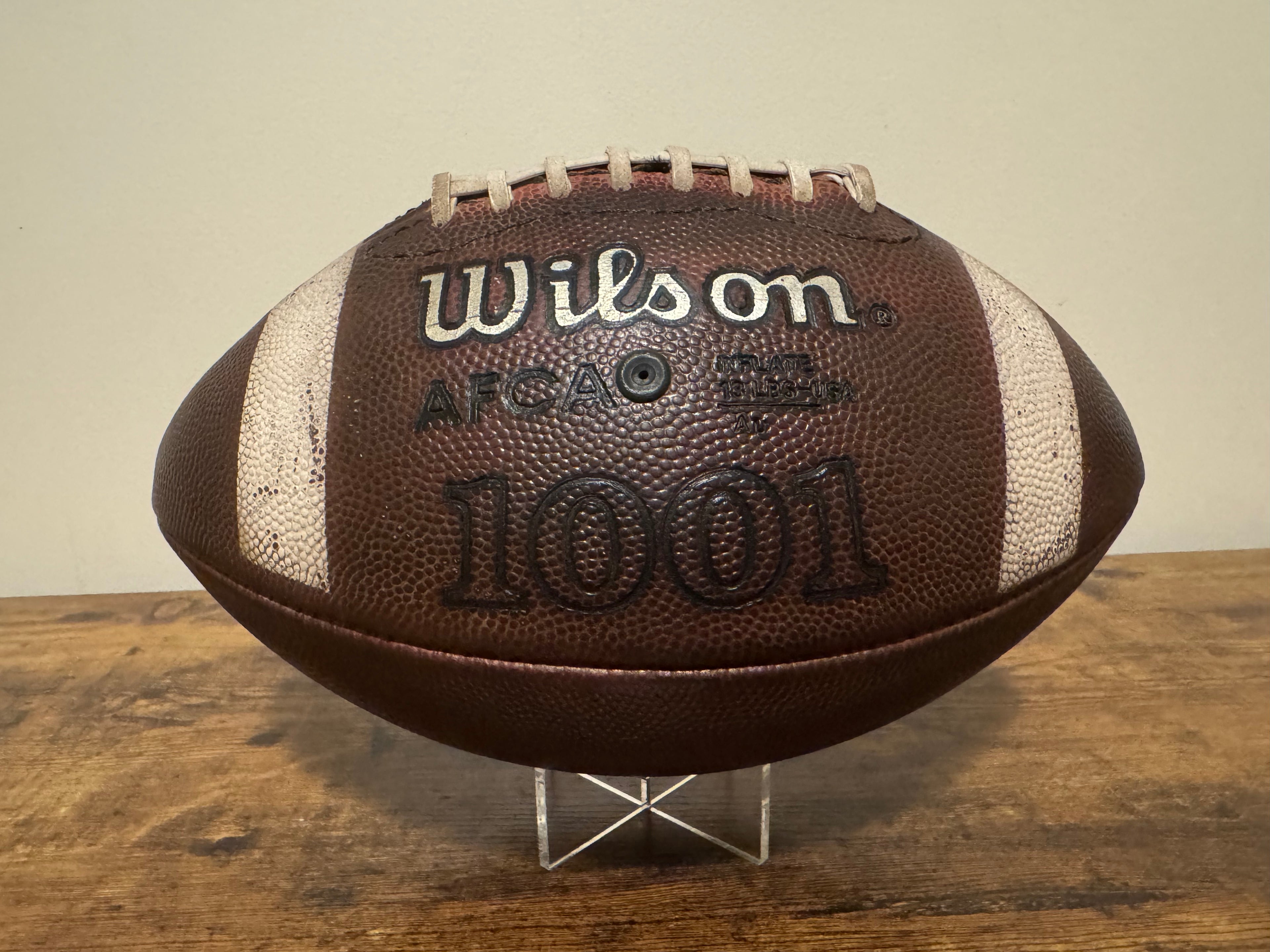 Combo #1 Bladder and Lace Replacement with Game Prepping