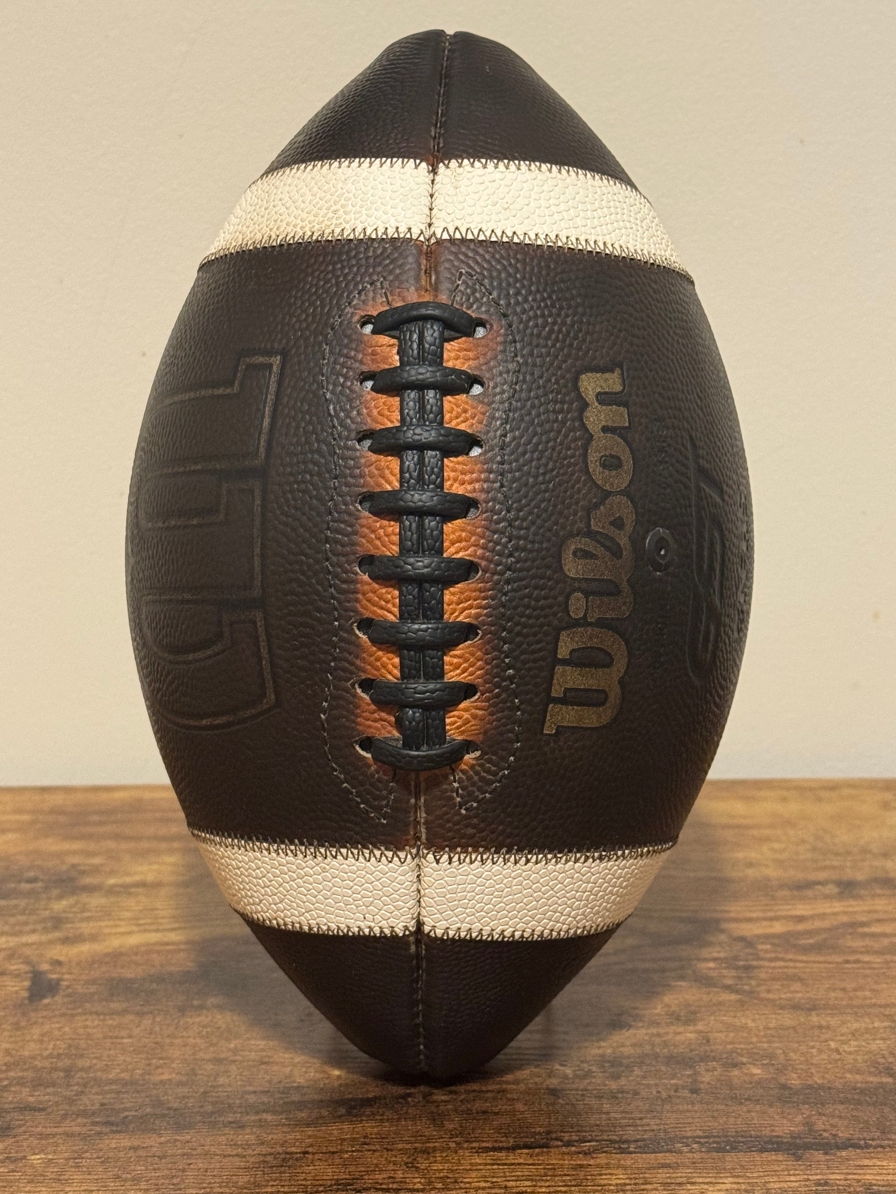 Wilson GST 1003 NFHS Leather Football