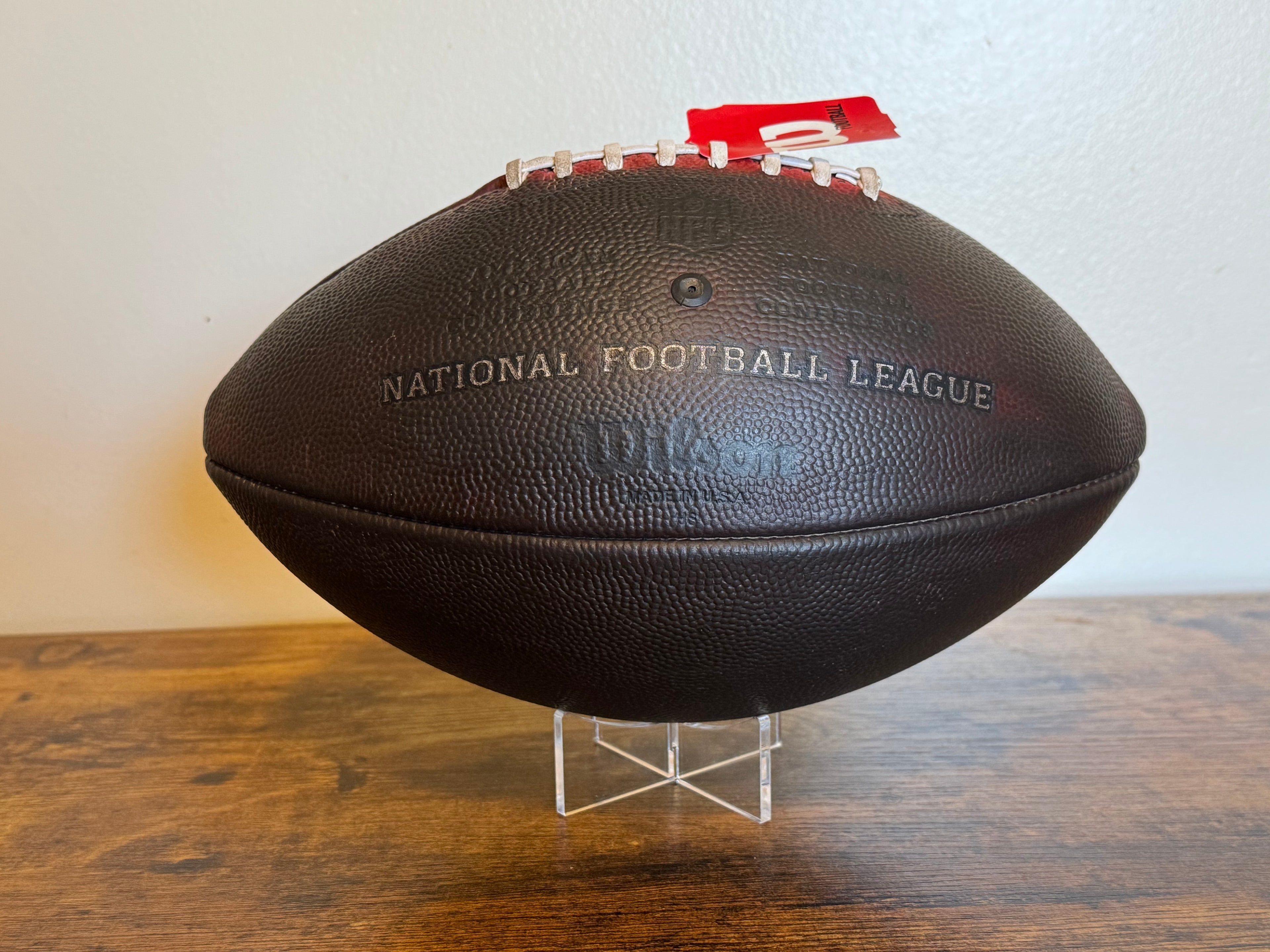Wilson Official NFL The Duke Football Brand New Mudded And Tacked