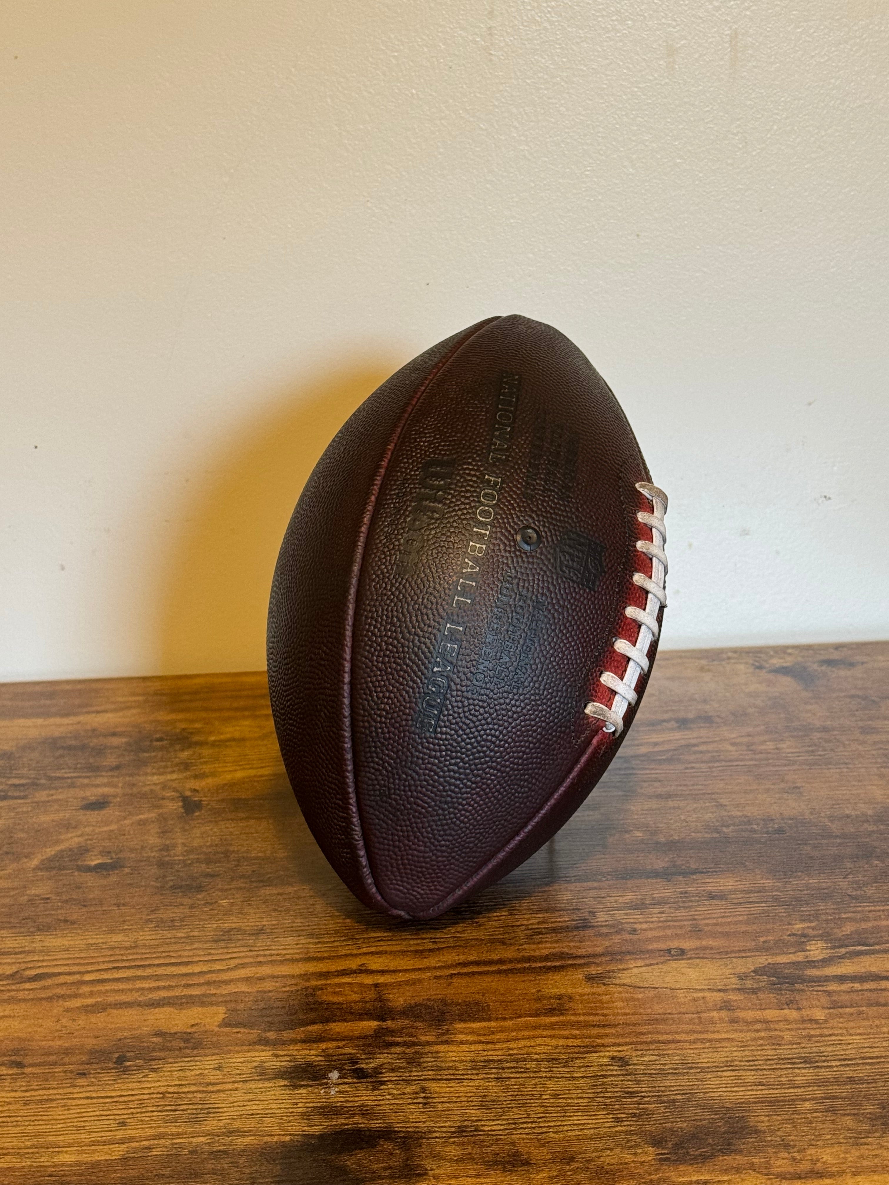 Wilson Official NFL The Duke Football Brand New Mudded And Tacked Prepped