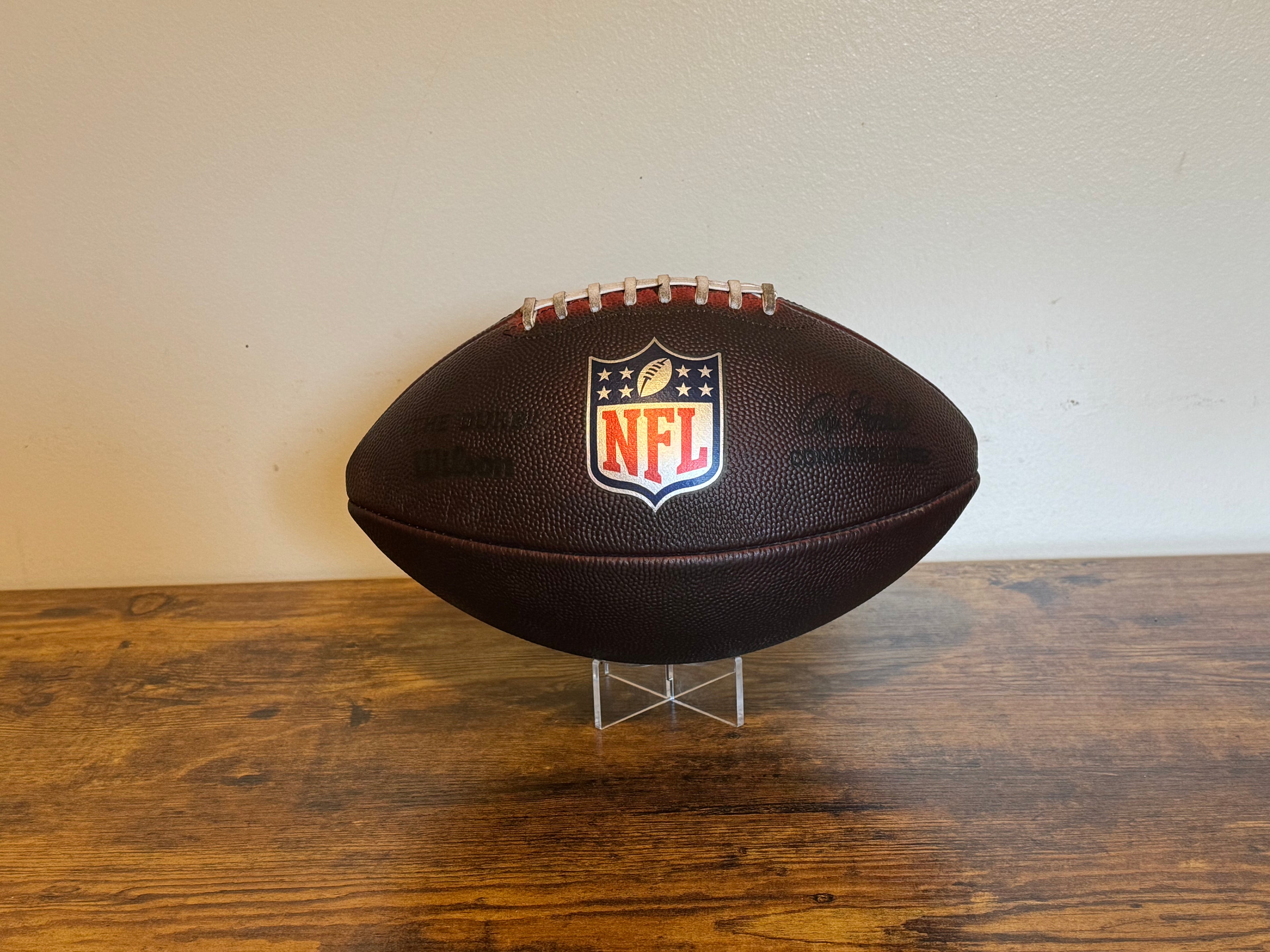 Wilson Official NFL The Duke Football Brand New Mudded And Tacked Prepped
