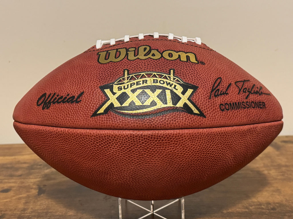 Wilson Official NFL Super Bowl XXXIX (39) Football (Conditioned)