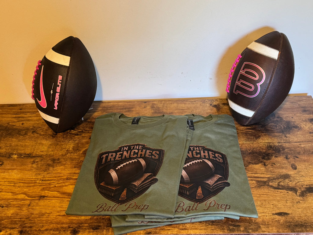 In The Trenches Ball Prep Logo T-Shirts