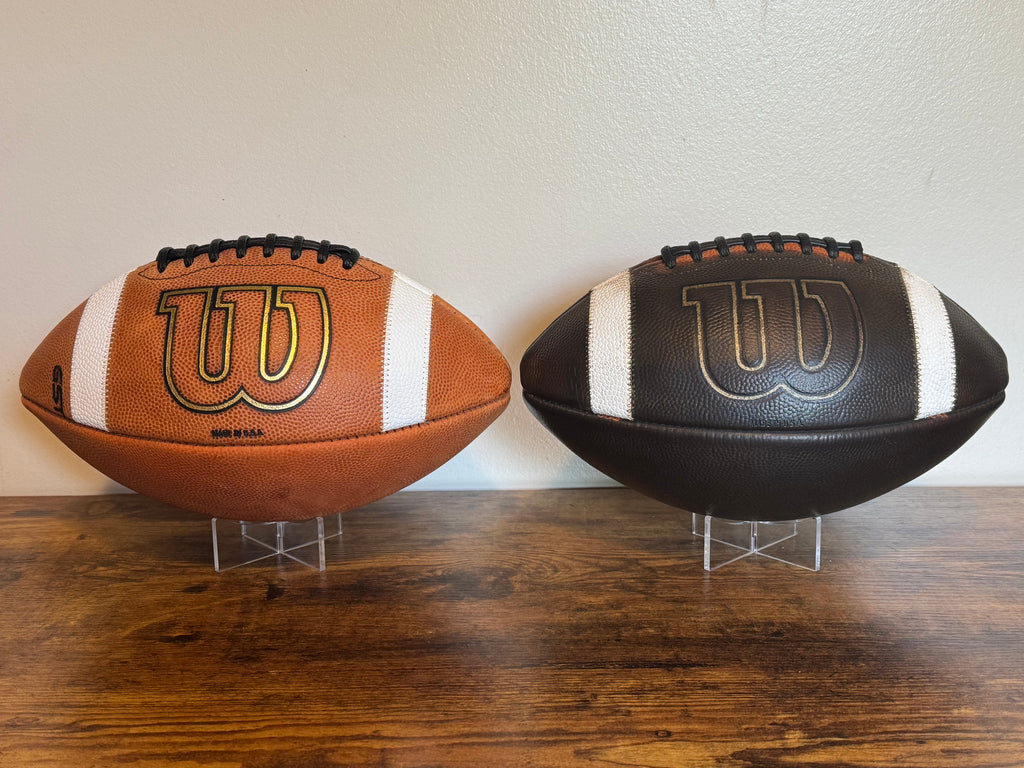 Professional Leather Football Game Prep Service – Conditioned, Mudded & Tacked
