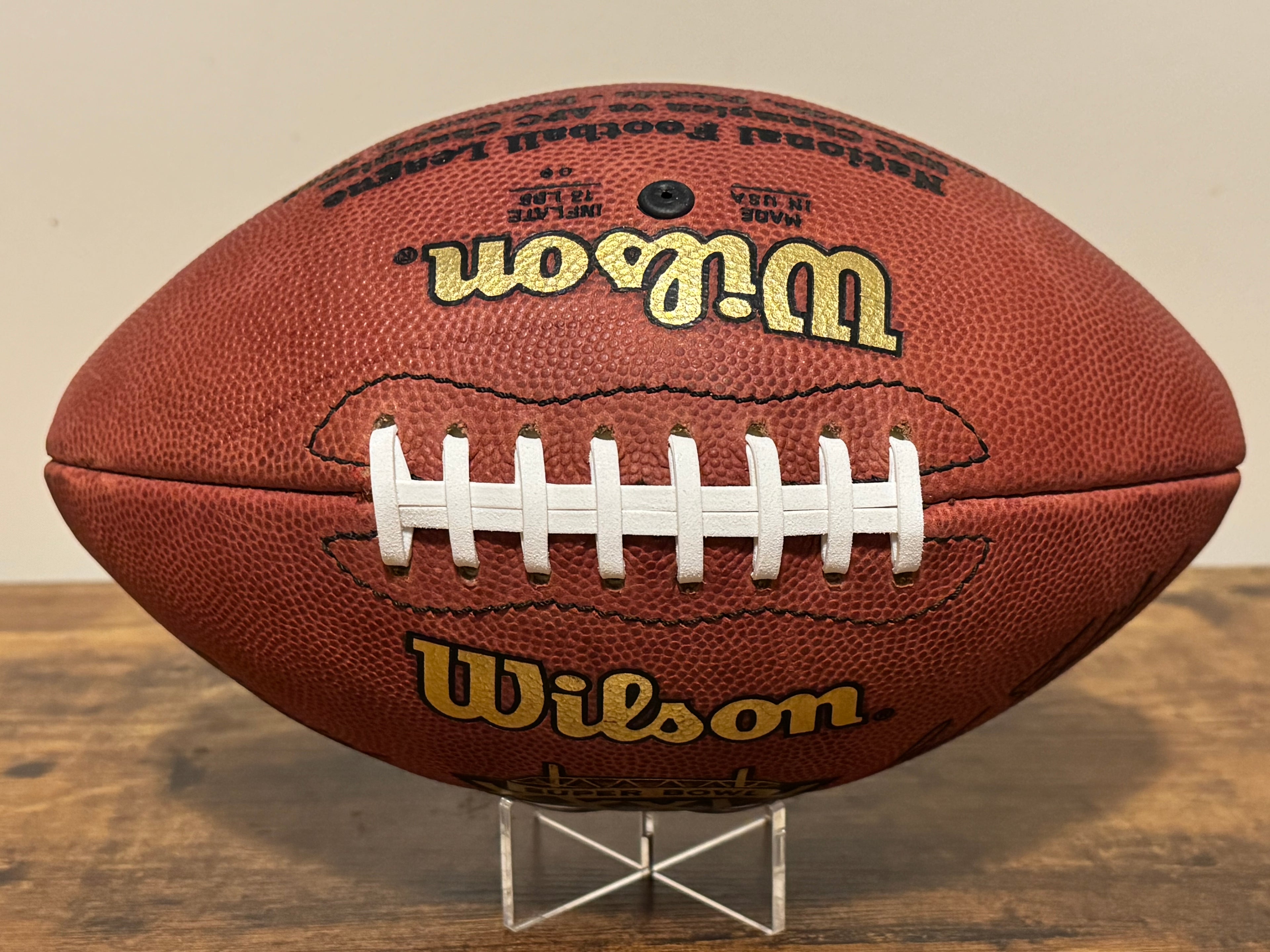 Wilson Official NFL Super Bowl XXXIX (39) Football (Conditioned)