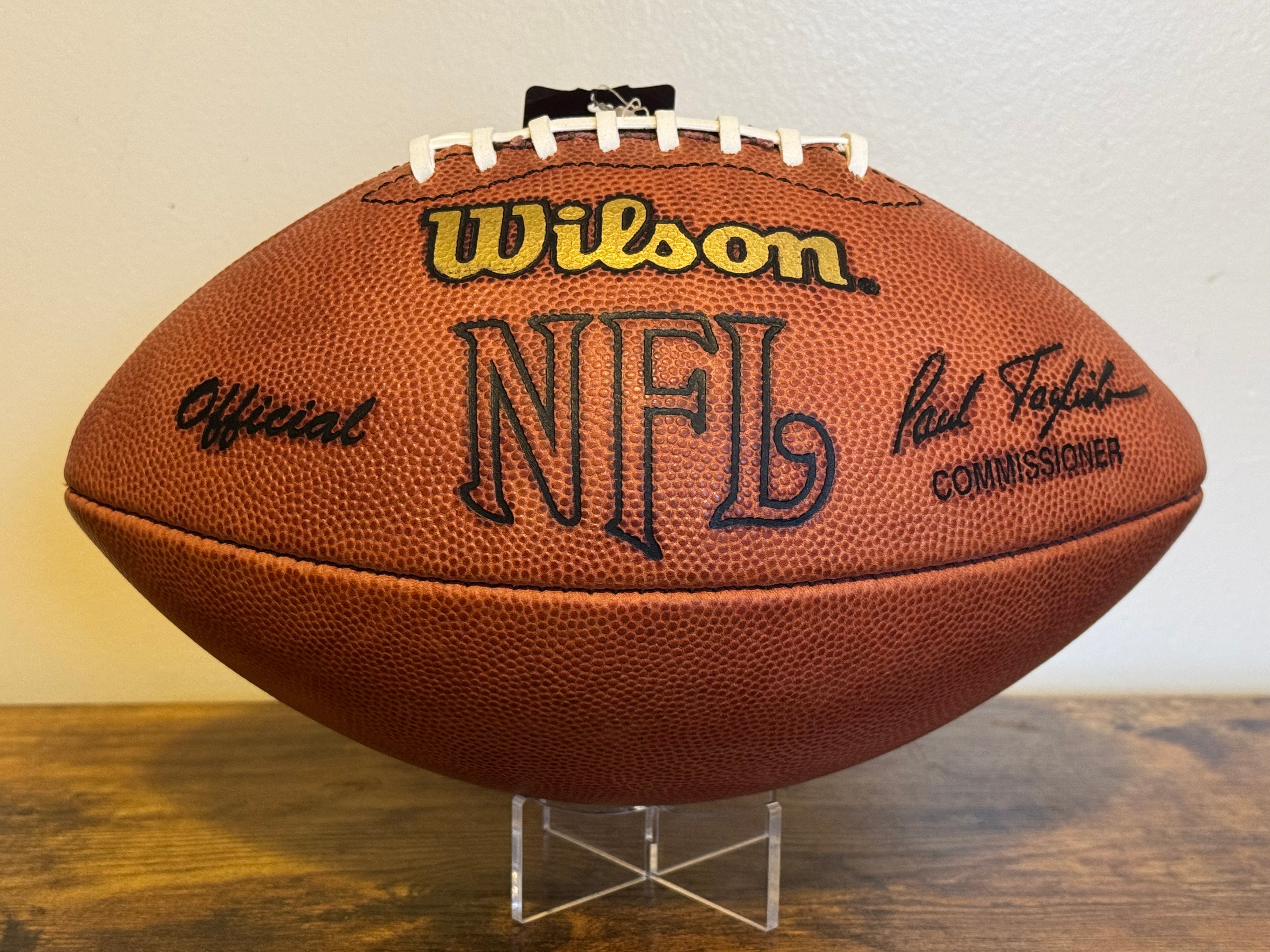 Wilson Official Vintage NFL Football New Bladder and Laces. In Box.