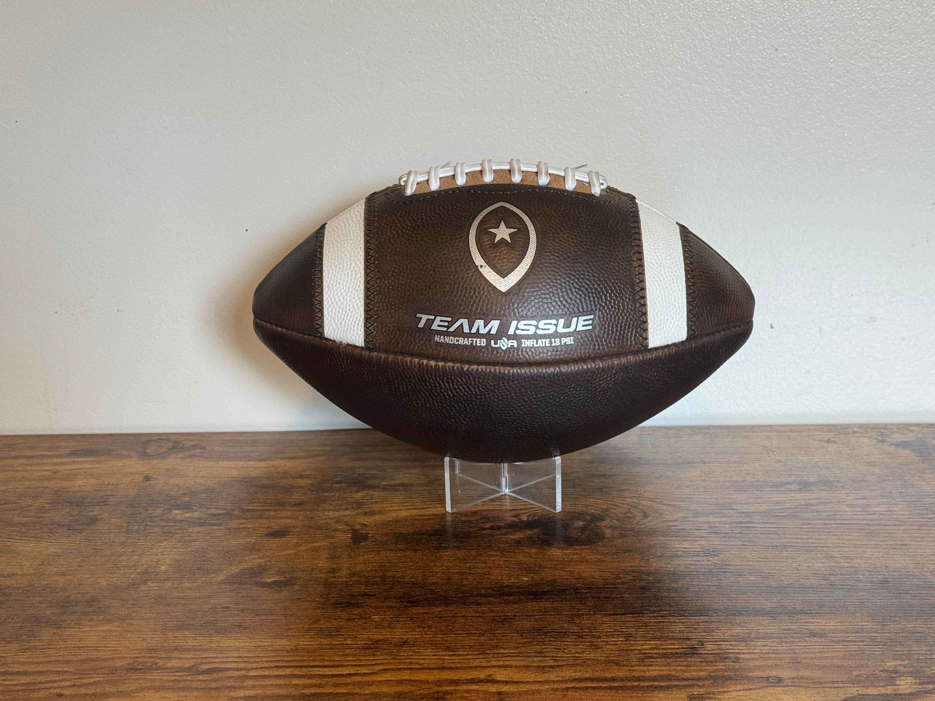 Team Issue Official Dual Threat NFHS High School Football Fully Game Prepped/ Broken In/ Mudded and Tacked