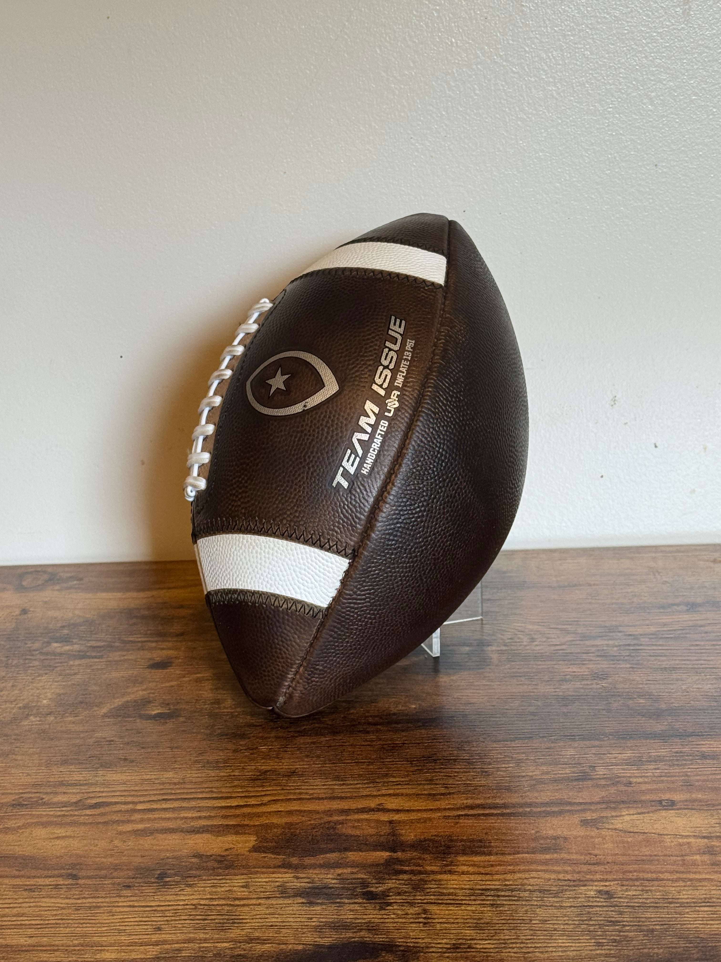 Team Issue Official Dual Threat NFHS High School Football Fully Game Prepped/ Broken In/ Mudded and Tacked