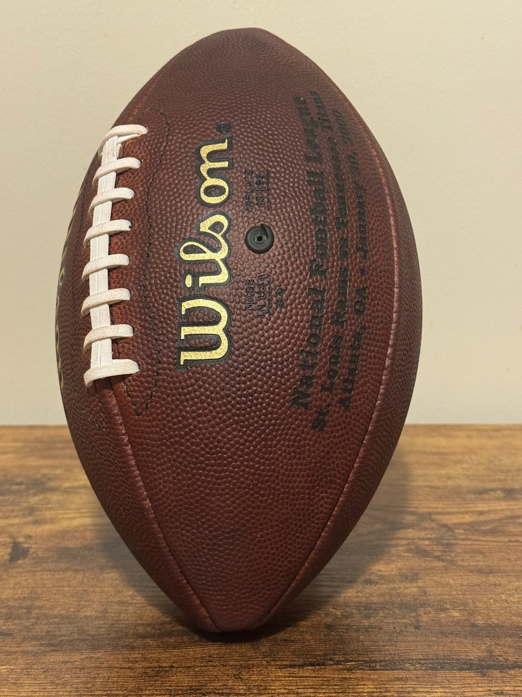 Wilson Official NFL Super Bowl XXXIV Football Restored And Conditioned
