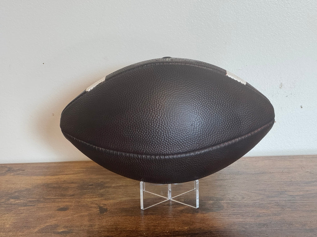 Team Issue Official Leather Game Football Peewee MBK Fully Prepped/Broken In