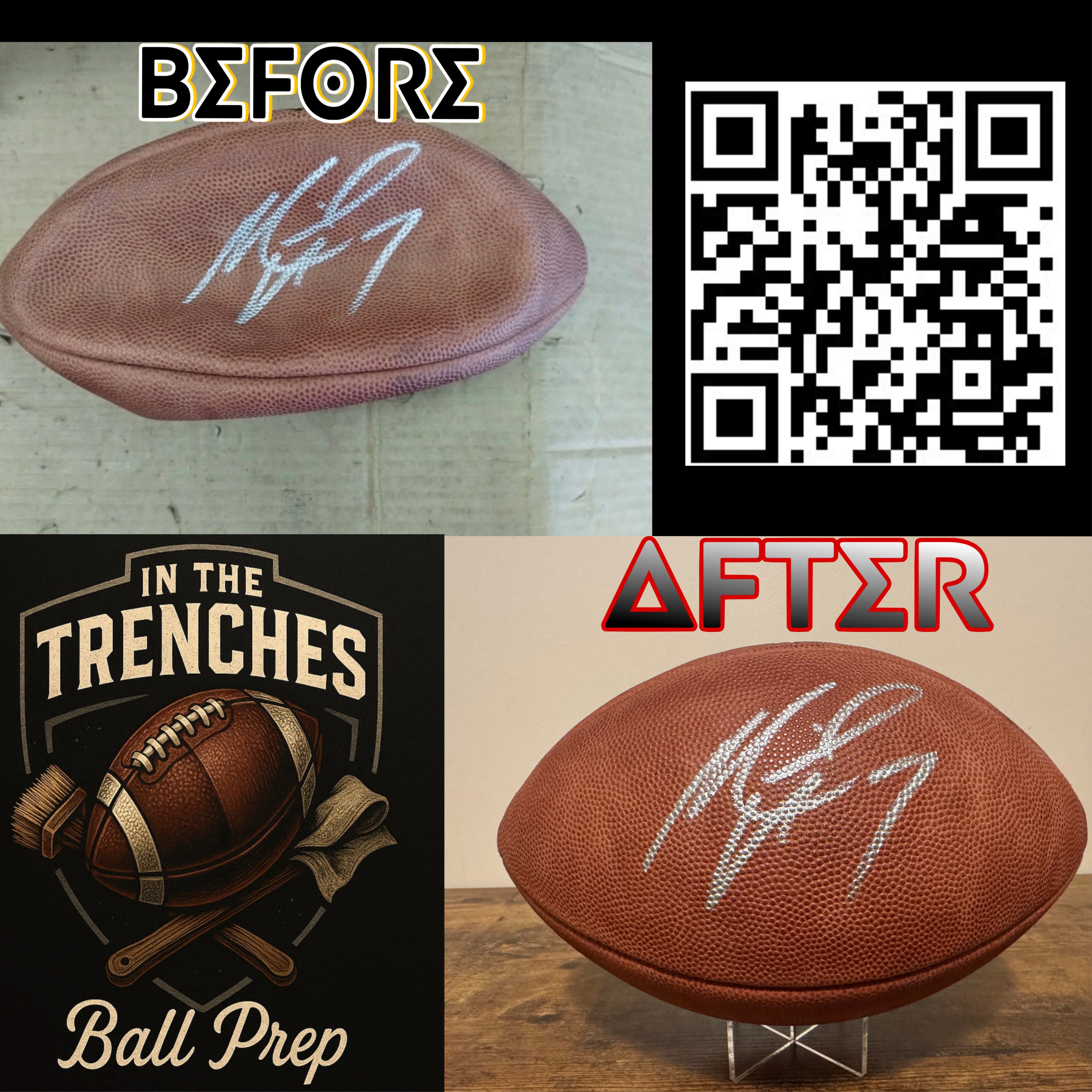 Football Bladder and Lace Replacement