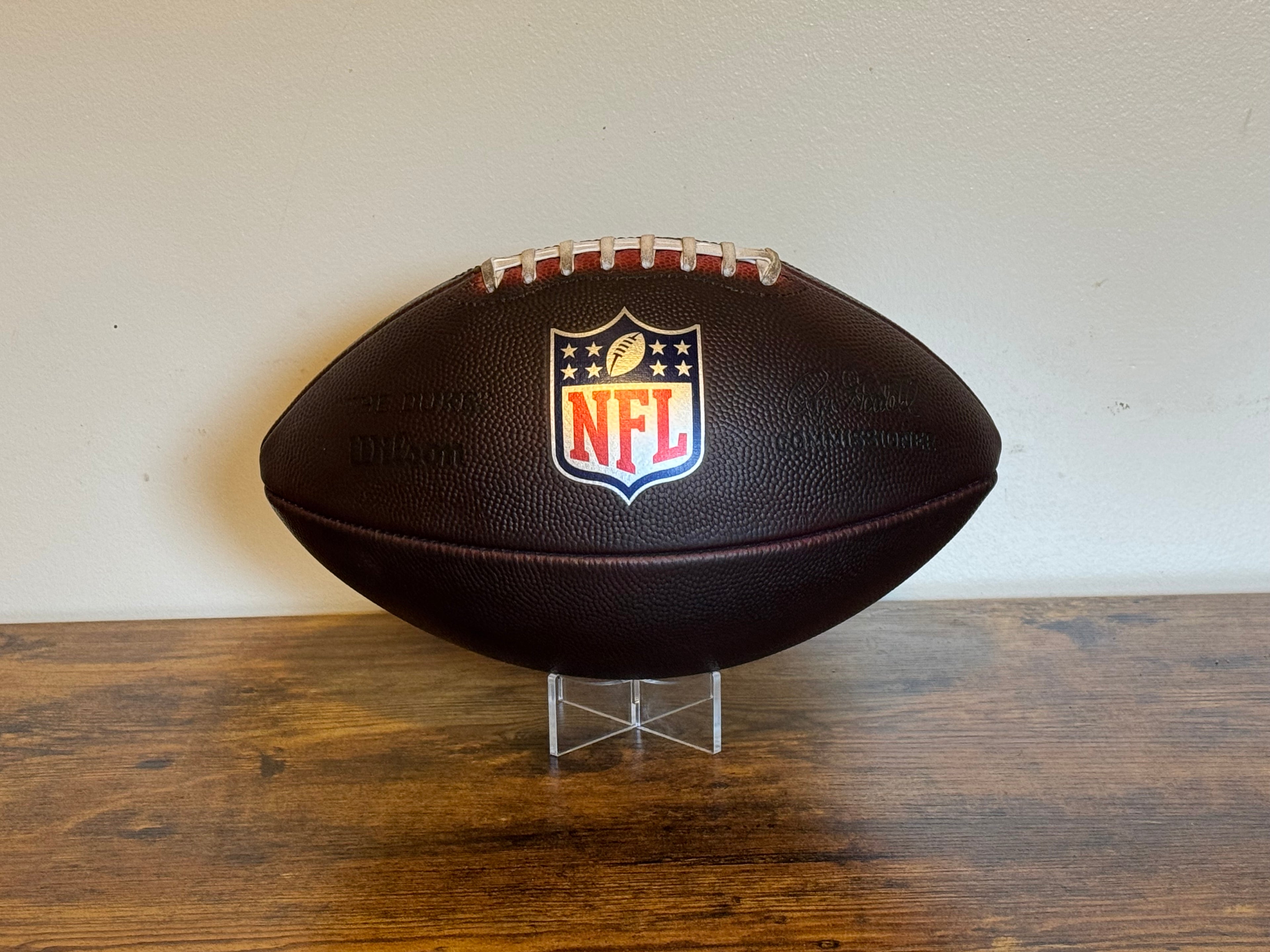 Wilson Official NFL The Duke Football Brand New Mudded And Tacked Prepped