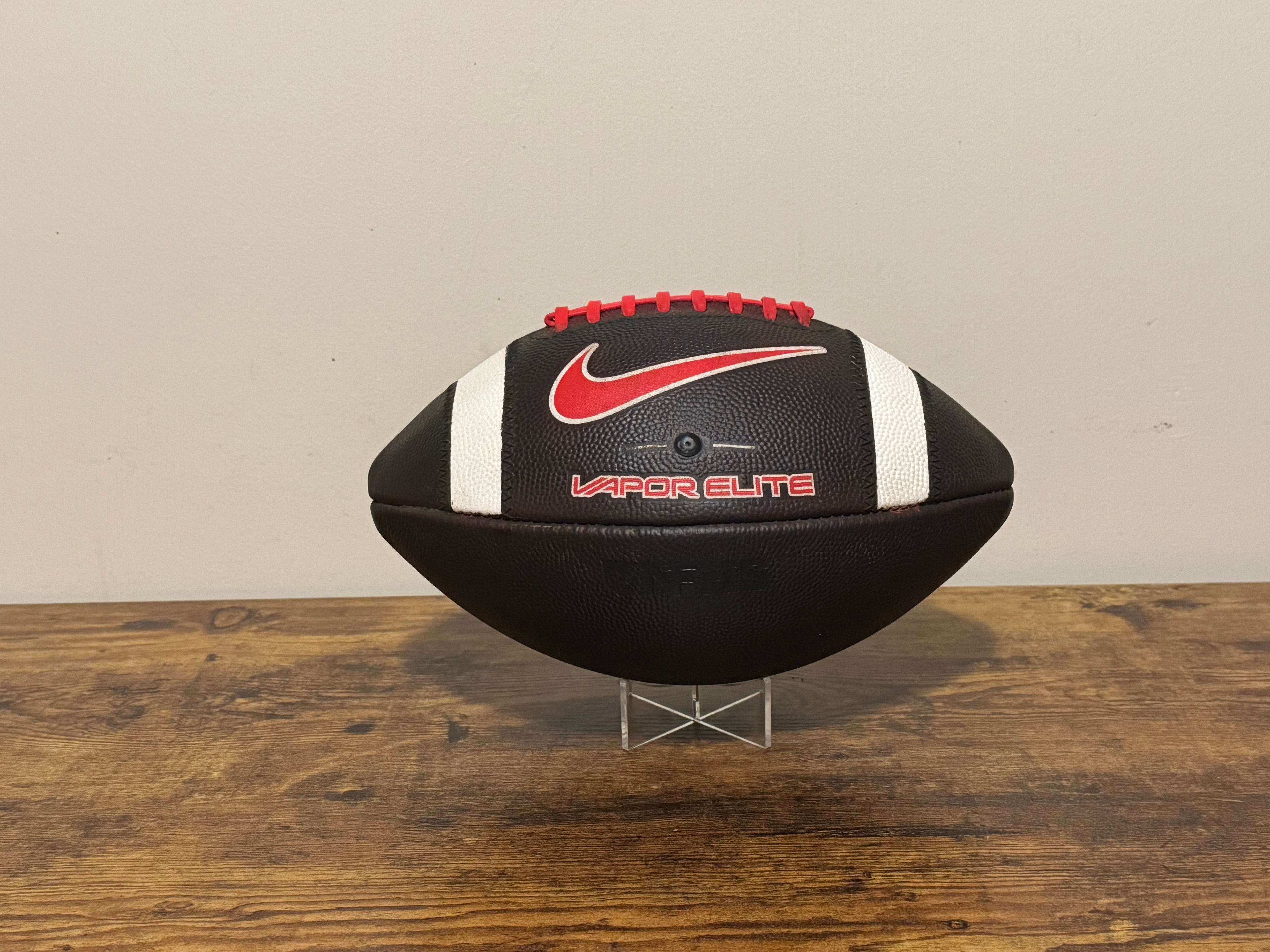 Nike Vapor Elite (Red) Leather Fully Game Prepped/ Broken In/ Mudded and Tacked