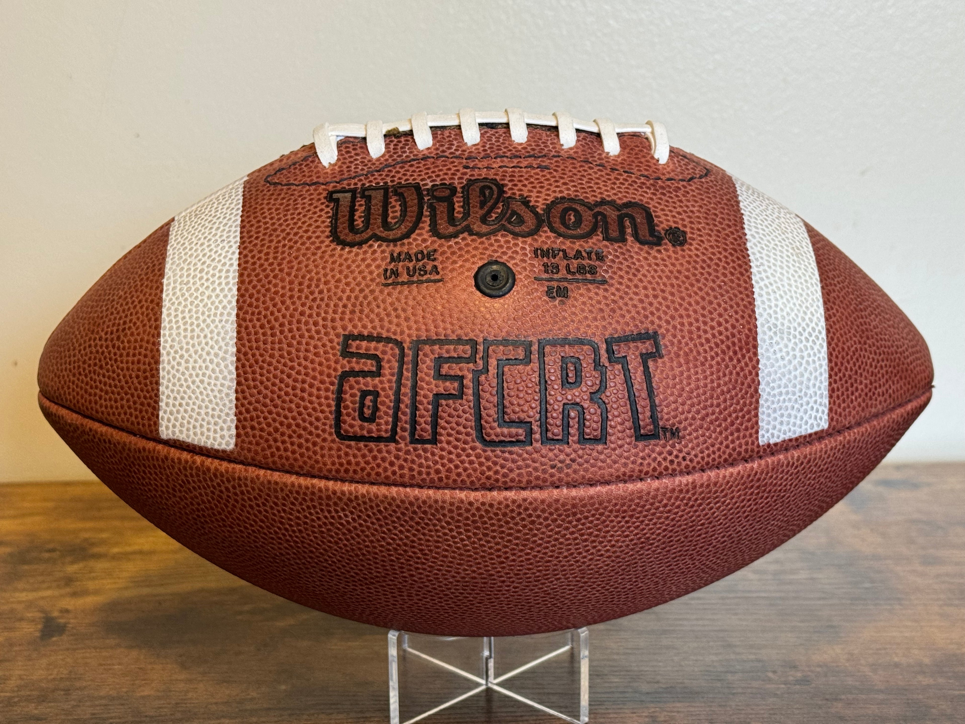 Wilson AFCRT 1001 Operation Desert Gridiron (Storm) Football