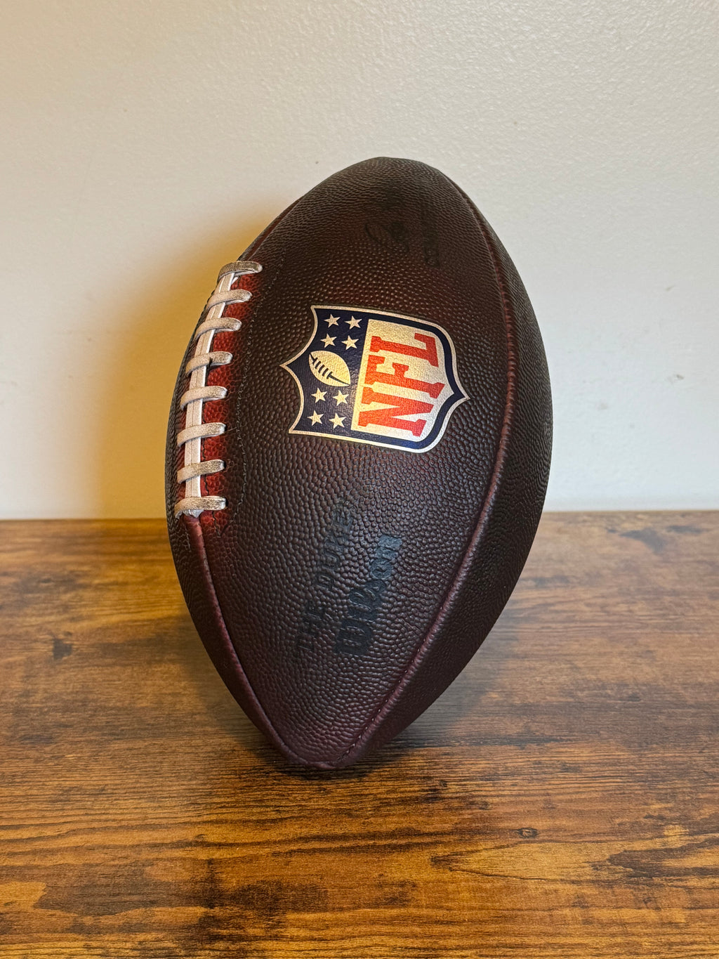 Wilson Official NFL The Duke Football Brand New Mudded And Tacked Prepped