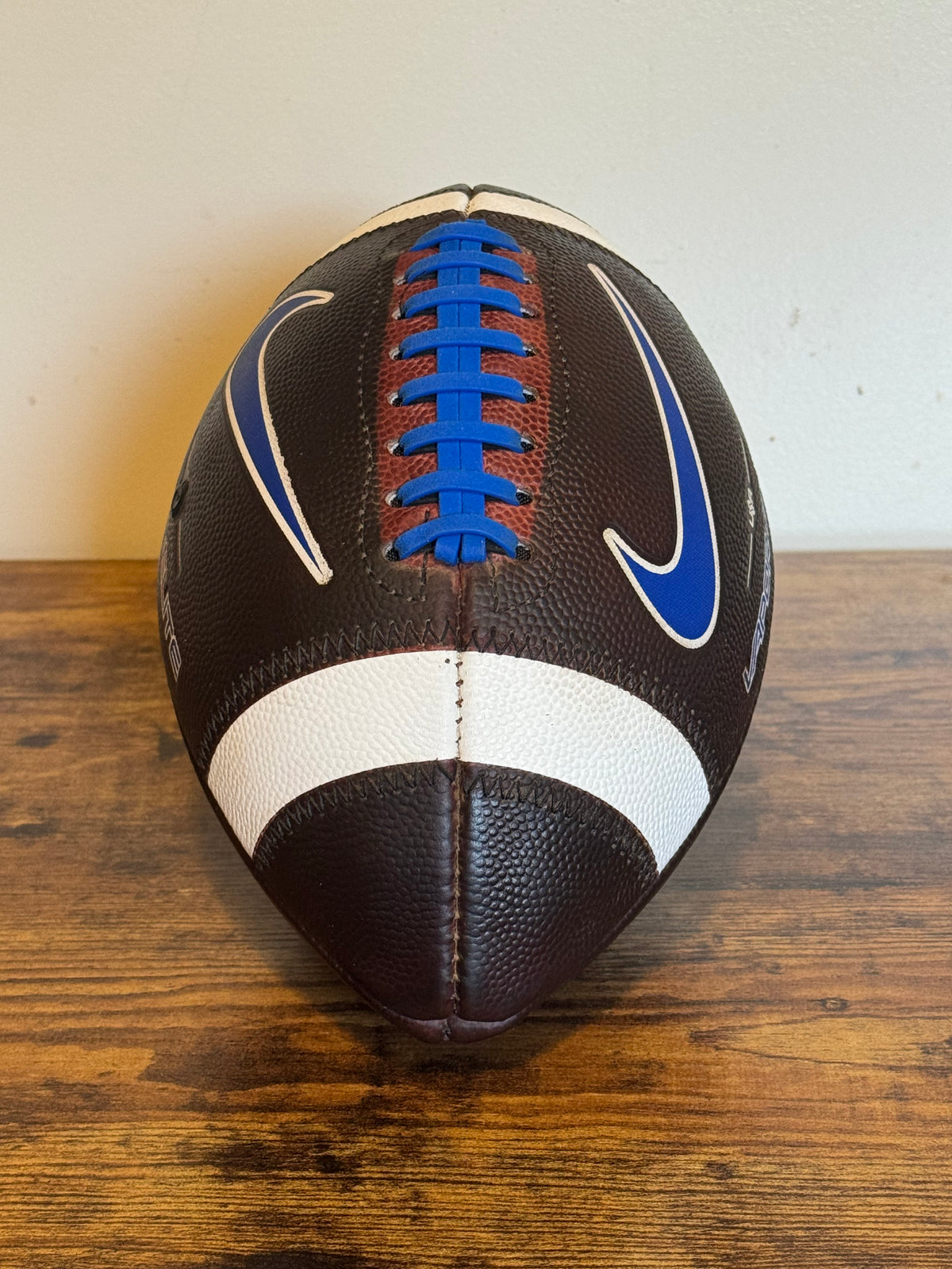 Nike Vapor Elite (Blue) Leather Football Fully Game Prepped/ Broken In/ Mudded and Tacked
