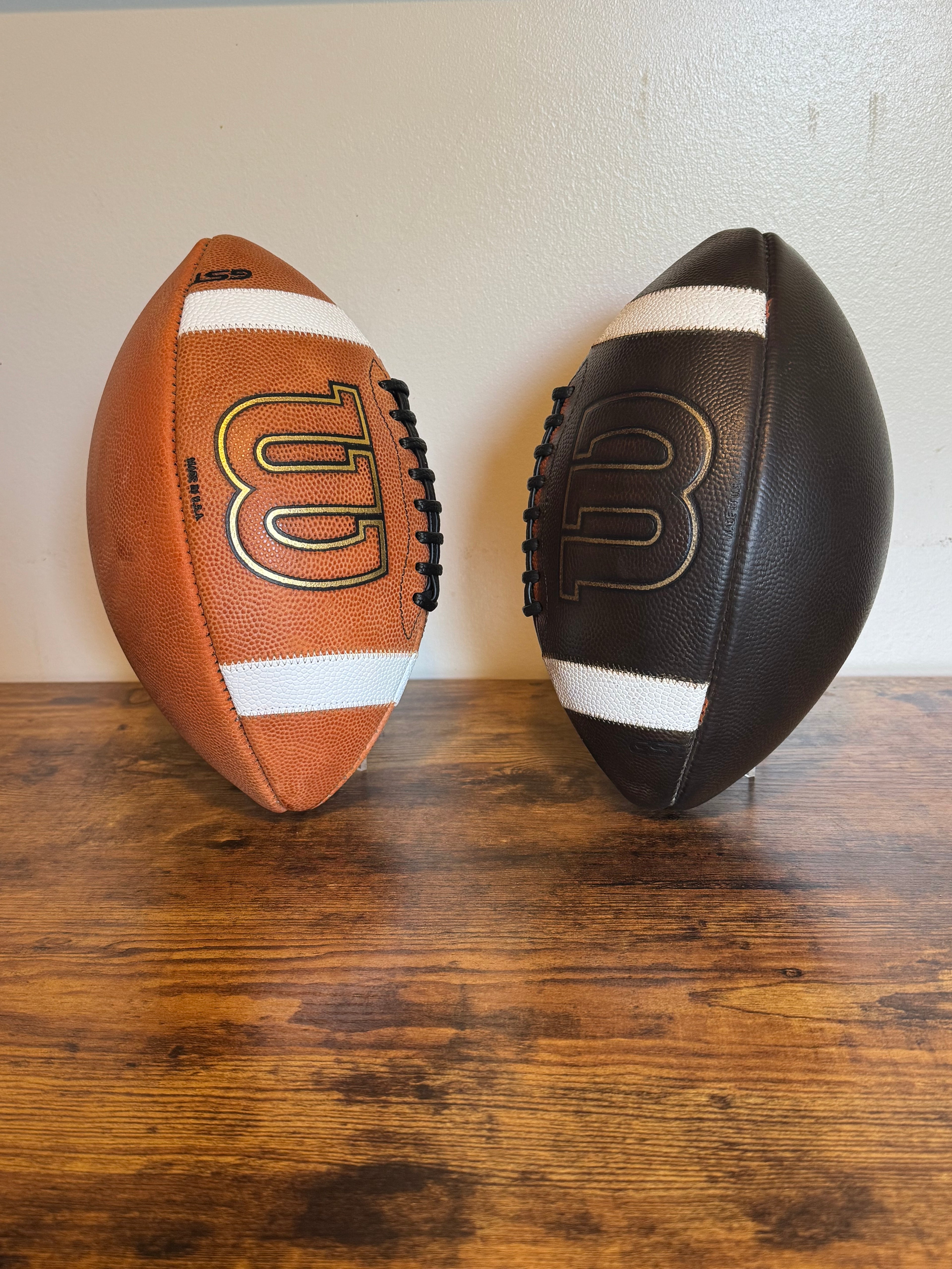 Professional Leather Football Game Prep Service – Conditioned, Mudded & Tacked