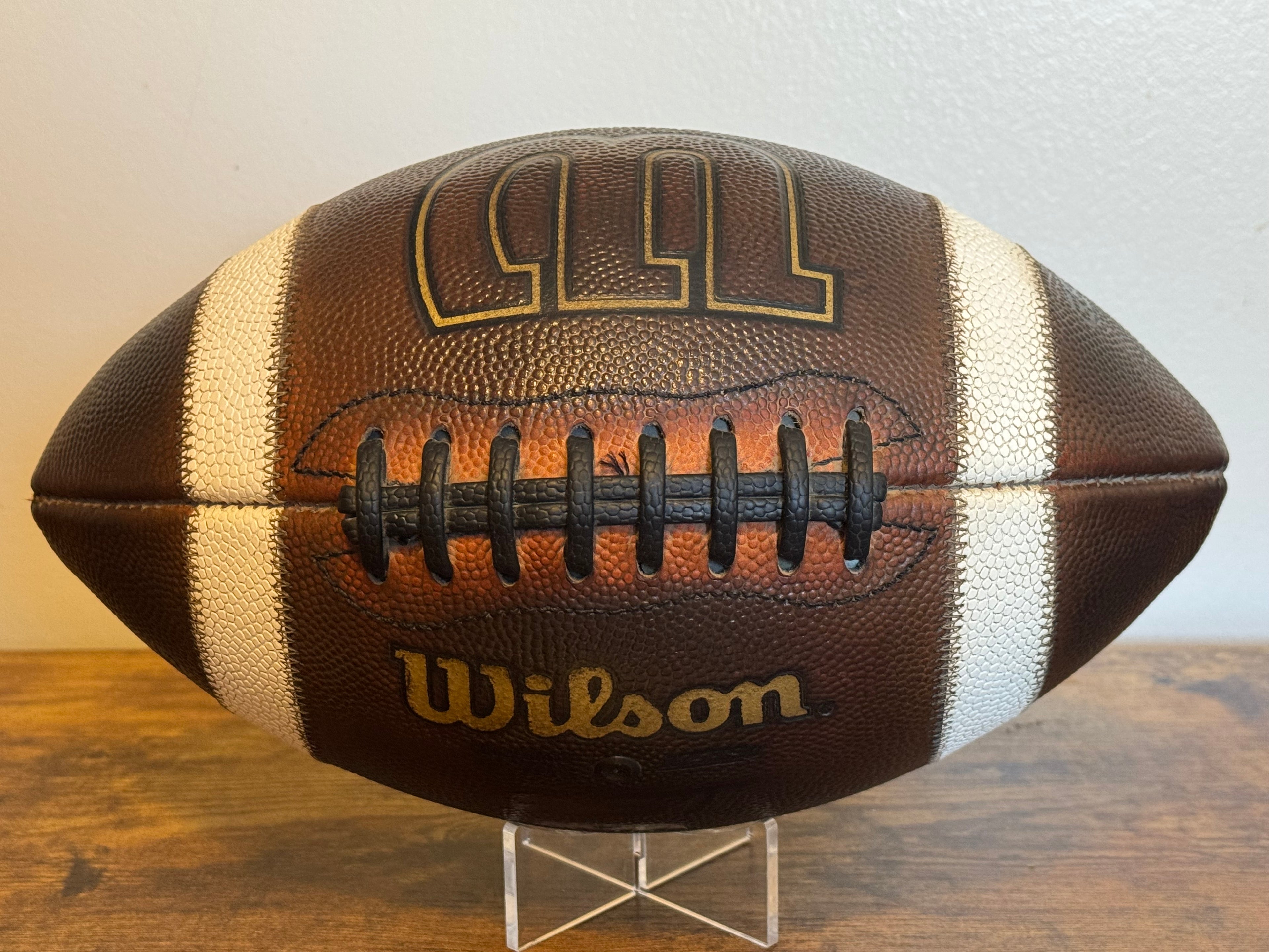 Wilson Official NCAA GST Football Pro Football Hall Of Fame Edition Game Prepped