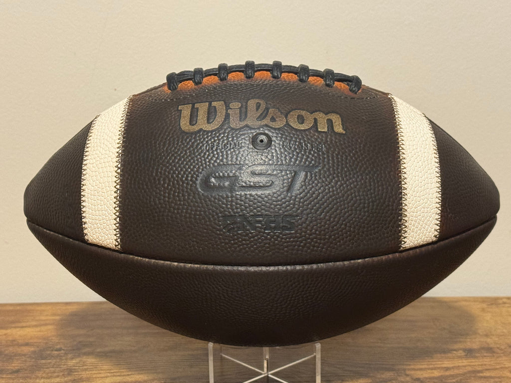 Wilson GST 1003 NFHS Leather Football