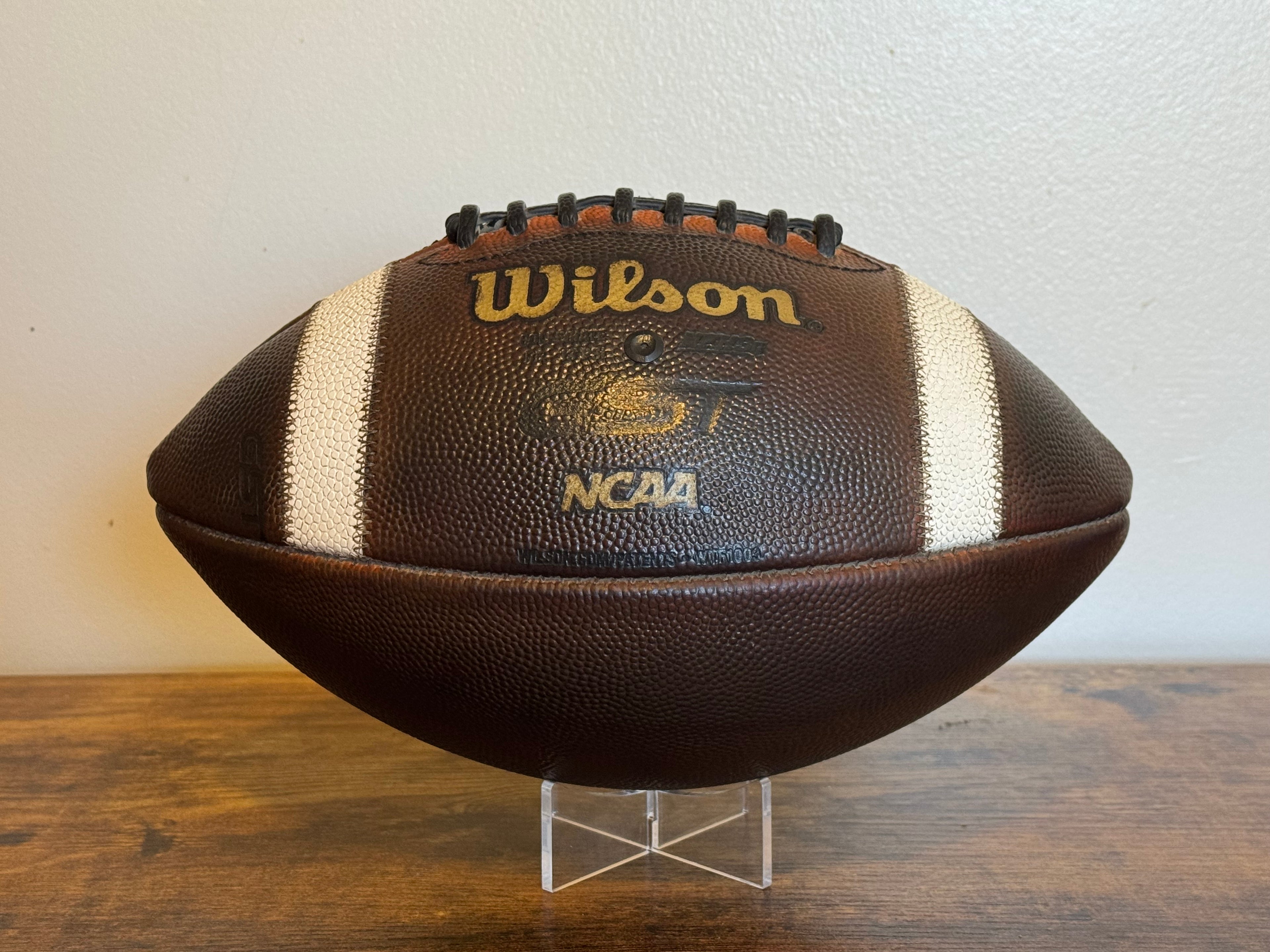 Wilson Official NCAA GST Football Pro Football Hall Of Fame Edition Game Prepped