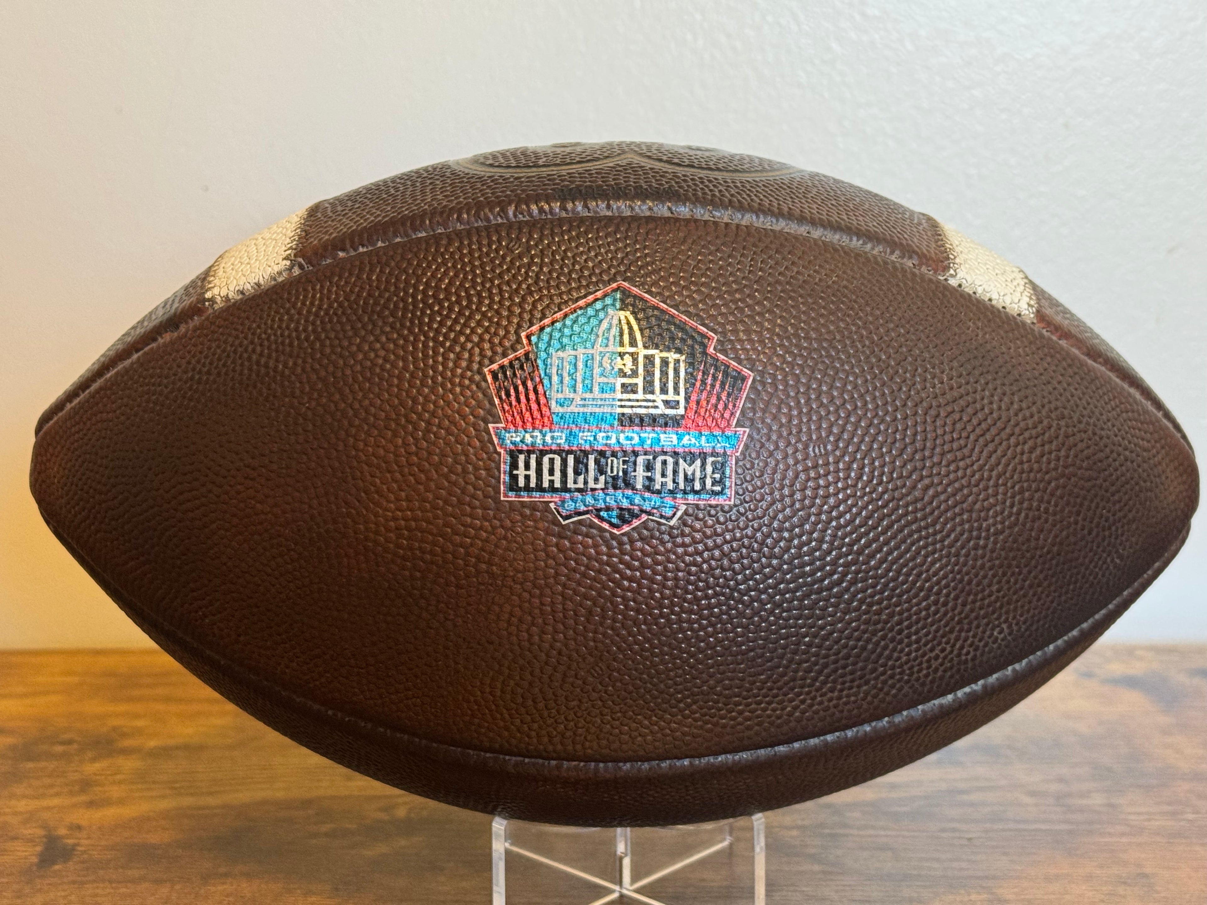 Wilson Official NCAA GST Football Pro Football Hall Of Fame Edition Game Prepped