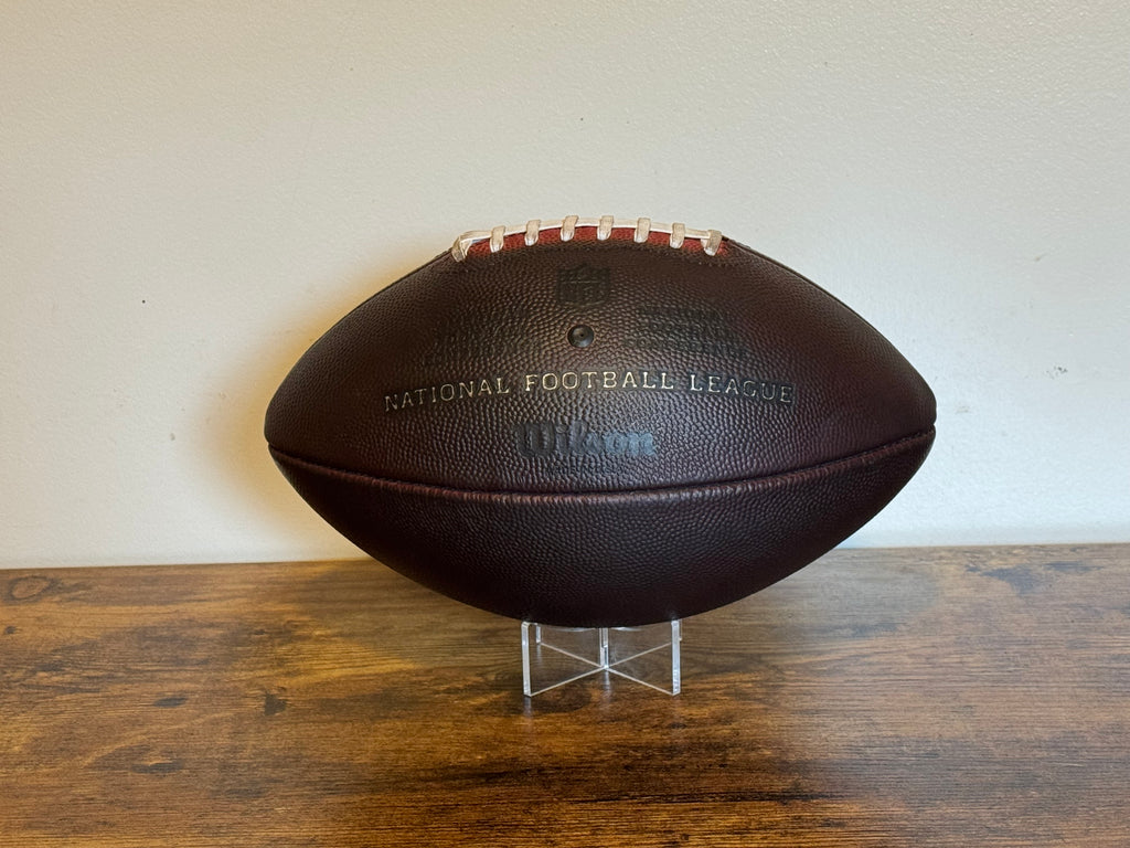 Wilson Official NFL The Duke Football Brand New Mudded And Tacked Prepped