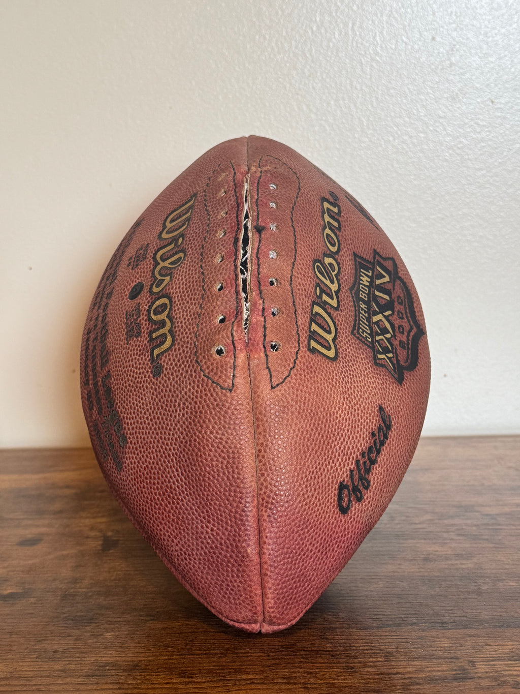 Wilson Official NFL Super Bowl XXXIV Football Restored And Conditioned