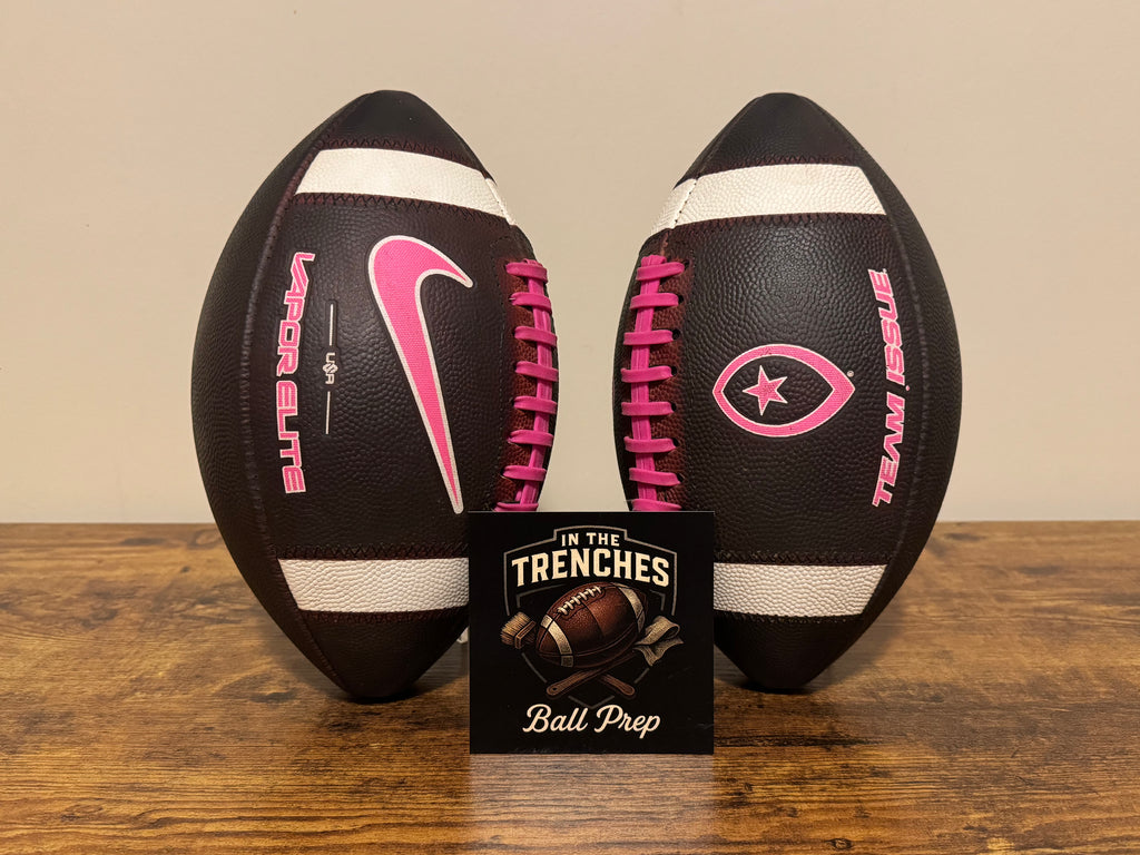 Big Game Team Issue Youth (12-14) Game Prepped Leather Football multiple colors available