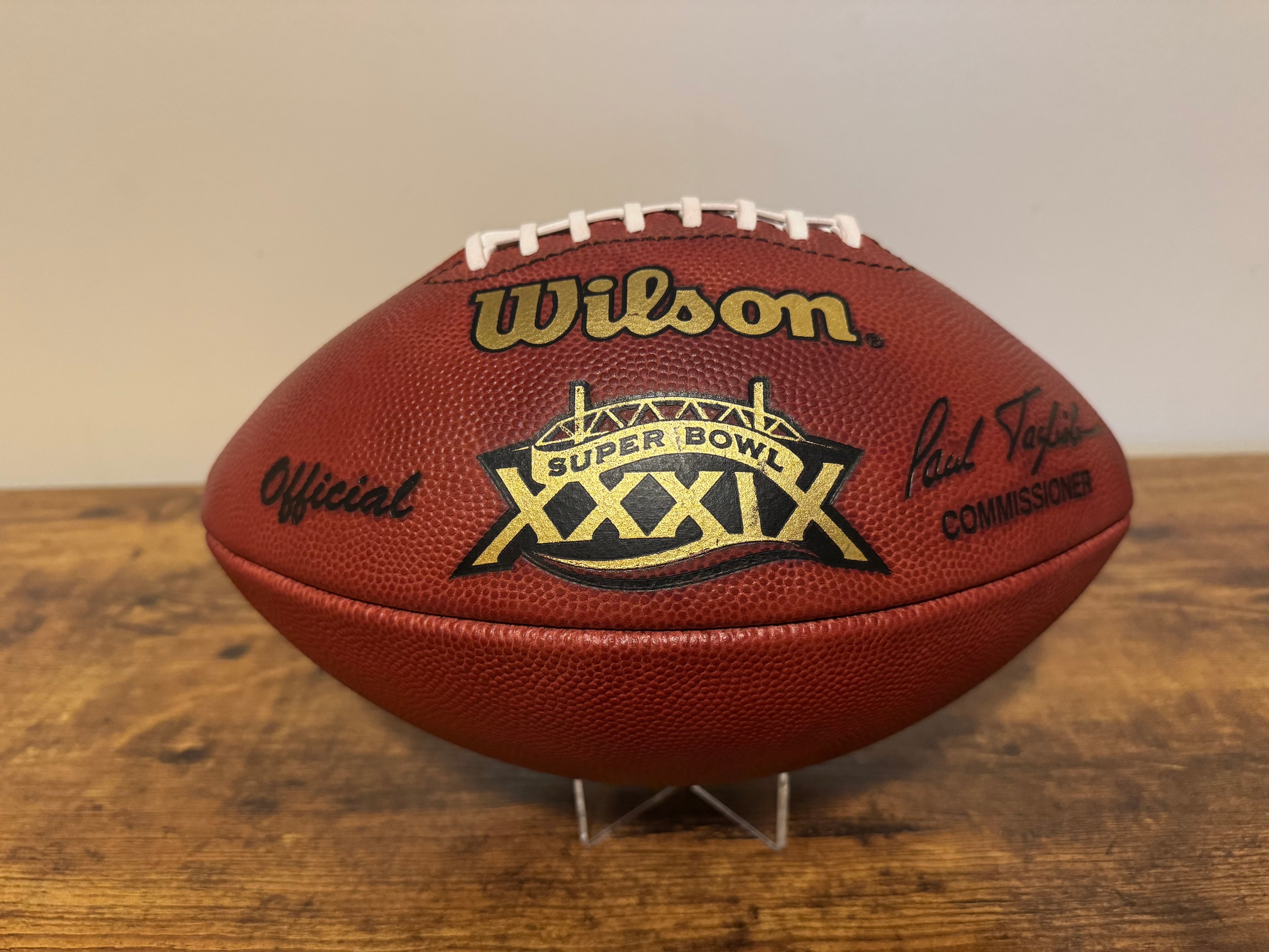 Leather Football Game Prepping Service