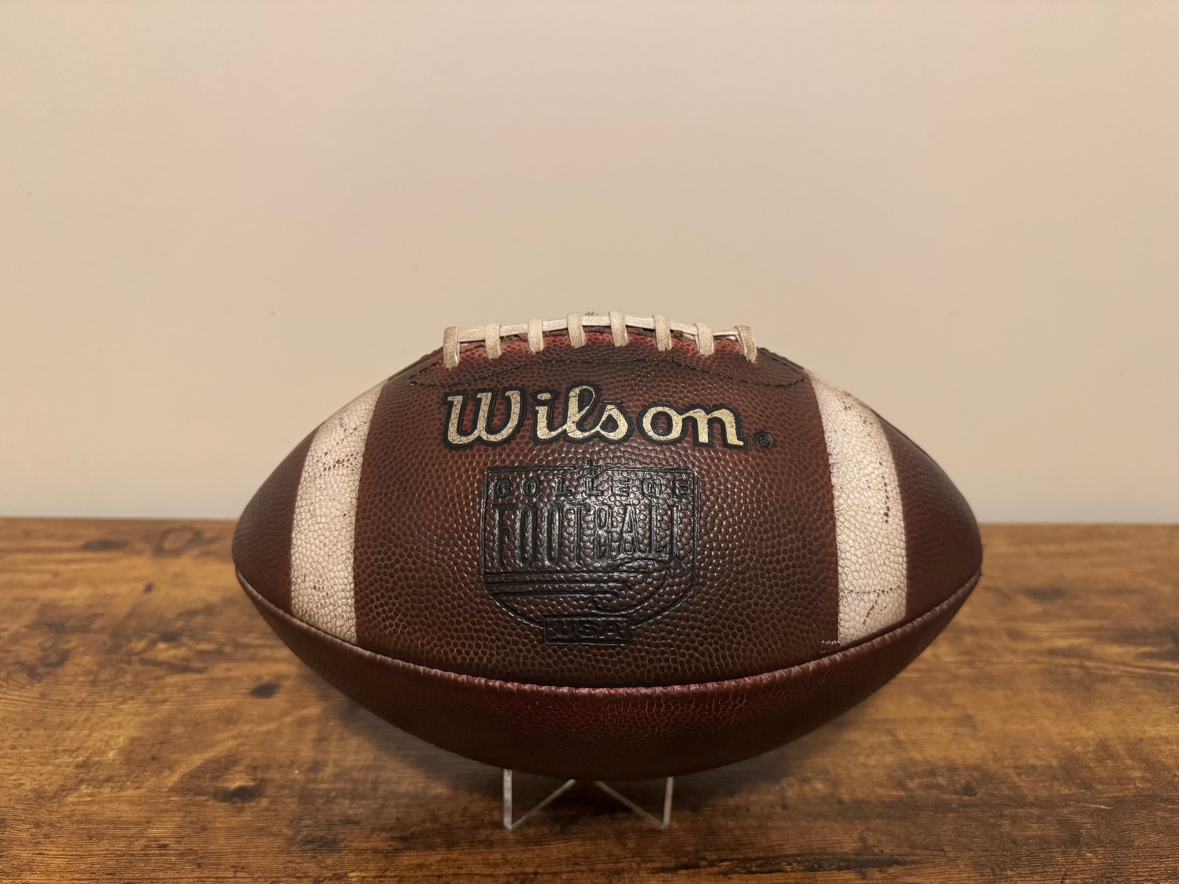 Leather Football Game Prepping Service