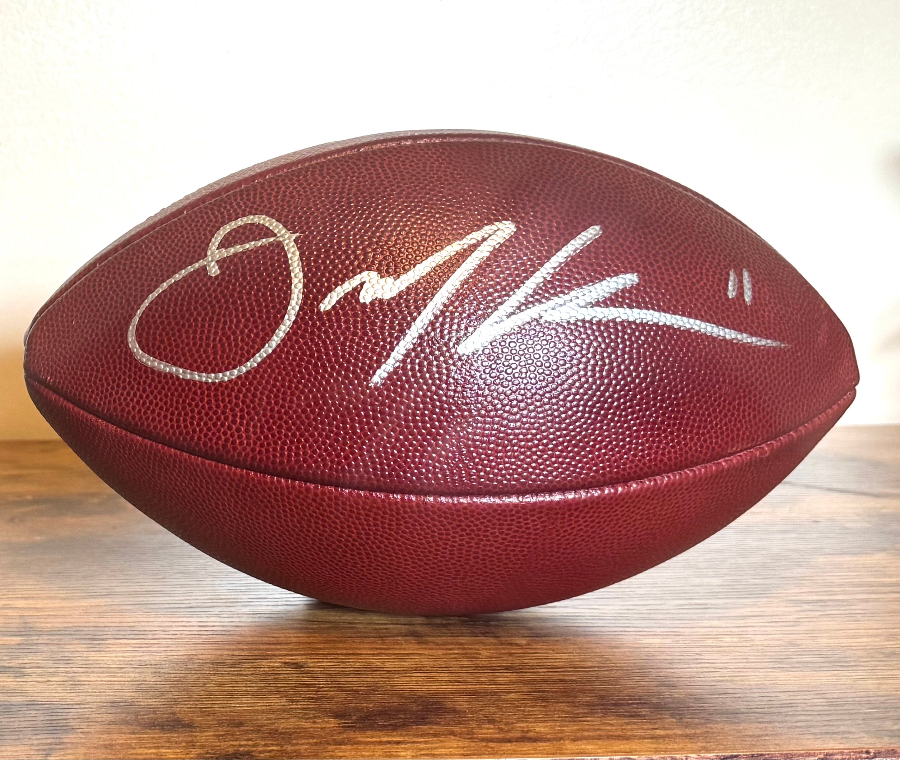 Leather Football Game Prepping Service