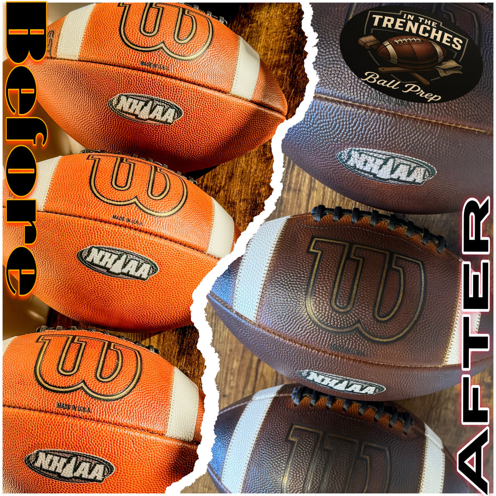 Leather Football Game Prepping Service